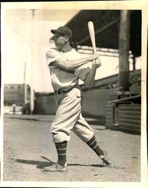 1930s circa Joe Martin Baltimore Orioles "The Sporting News Collection Archives" Original 8" x 10" Photo (Sporting News Collection Hologram/MEARS Photo LOA)