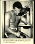 1971 circa Muhammad Ali On The Phone 8" x 10" Photo