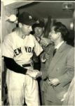 1951 Joe DiMaggio Tokyo Japan Lot #2 "The Sporting News Collection Archives" Original Photo (Sporting News Collection Hologram/MEARS Photo LOA)
