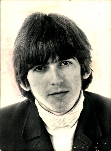 1968 George Harrison The Beatles Original 6" x 8" Photo (MEARS Photo LOA)