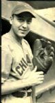 1931-38 Billy Herman Chicago Cubs "The Sporting News Collection Archives" Original Photos (Sporting News Collection Hologram/MEARS Photo LOA) - Lot of 3