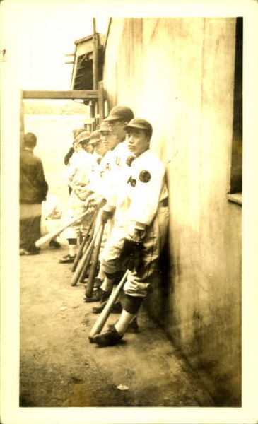 1930s Yokohama Japan "The Sporting News Collection Archives" Original Photo (Sporting News Collection Hologram/MEARS Photo LOA)
