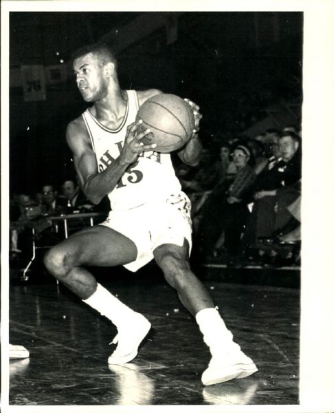 1964-68 Hal Greer Philadelphia 76ers "SPORT Magazine Collection Archives" Original 8" x 10" Photos (MEARS Photo LOA) - Lot of 2