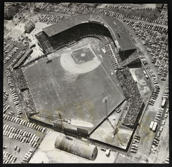 1929-50 circa Red Wing Stadium Rochester Red Wings "TSN Collection Archives" Original First Generation 10" x 10.5" Choice Jumbo Oversized Photo (TSN Collection Hologram/MEARS Photo LOA) 1:1, Unique