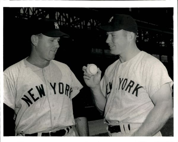 1950s Mickey Mantle New York Yankees Donald Wingfield Photograph (The Sporting News Collection Archives" Original 8" x 10" Photo (TSN Collection Hologram/MEARS Photo LOA)
