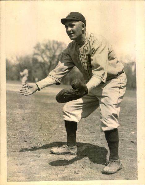1920-26 John Bassler Detroit Tigers Fred Haney Boston Red Sox "The Sporting News Collection Archives" Type A Original Photos (Sporting News Collection Hologram/MEARS Photo LOA) - Lot of 2