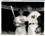 1950s Mickey Mantle Joe DiMaggio New York Yankees Donald Wingfield Photograph "The Sporting News Collection Archives" Original 8" x 10" Photo (TSN Collection Hologram/MEARS Photo LOA)