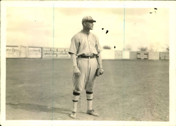 1915-20 circa Jimmy Zinn Minor Leagues "The Sporting News Collection Archives" Type A Original 5" x 7" Photo (Sporting News Collection Hologram/MEARS Photo LOA)