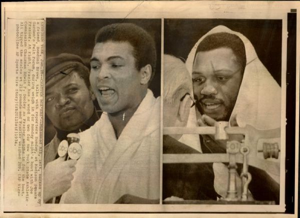 1970-75 Cassius Clay / Muhammad Ali "The Denver Post Photo Archives" Original Photos (Denver Post Archives Hologram/MEARS Photo LOA) - Lot of 12