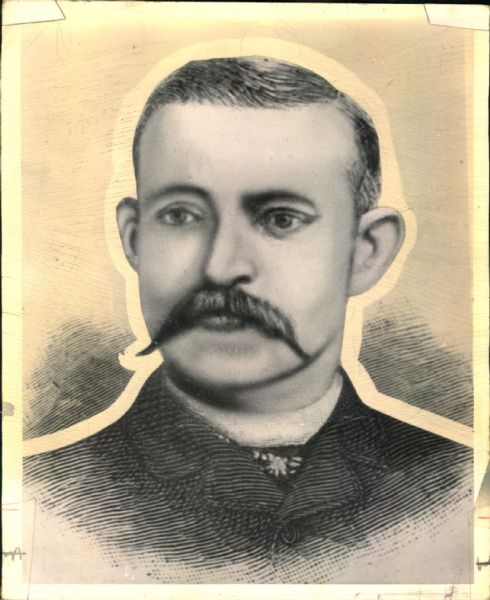 1885 Old Hoss Radbourn Providence Grays "The Sporting News Collection Archives" Original 8" x 10" Photo (Sporting News Collection Hologram/MEARS Photo LOA)