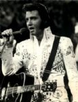 1960s Elvis Presley "The Chicago Sun Times Archives" Original Photo (Chicago Sun Times Hologram/MEARS Photo LOA)