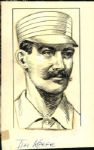 1880s circa Tim Keefe New York Giants "TSN" Original Illustration Artwork (Sporting News Hologram/MEARS LOA) Unique, 1:1