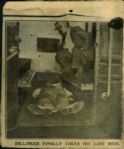 1934 John Dillinger Last Ride "The Chicago Sun Times" Original Photo (Chicago Sun Times Hologram/MEARS Photo LOA)