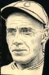 1934-36 Chuck Klein Chicago Cubs "TSN" Original Illustration Artwork (Sporting News Hologram/MEARS LOA) Unique, 1:1