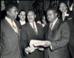 1963 Dr. Martin Luther King Jr. "The Chicago Sun Times Archives" Original Photo (Chicago Sun Times Hologram/MEARS Photo LOA)