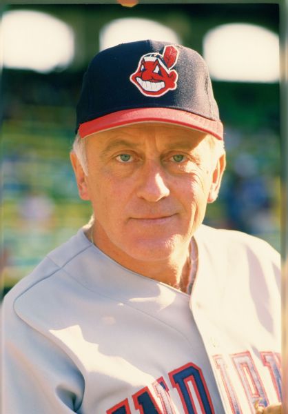 1986-87 Phil Niekro Cleveland Indians "The Sporting News" Original Full Color Negative Slide (The Sporting News Collection/MEARS Auction LOA) 