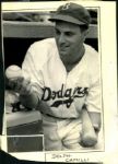 1938-45 circa Dolph Camilli Brooklyn Dodgers "The Sporting News Collection Archives" Original 5" x 7" Photo (Sporting News Collection Hologram/MEARS Photo LOA)