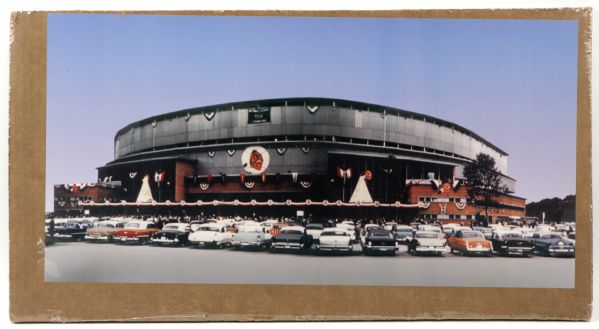 1959 circa Milwaukee County Stadium (Home of Milwaukee Braves) 12" x 23.75" Photo