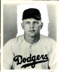 1954 Walt "Moose" Moryn Brooklyn Dodgers "The Sporting News Collection Archives" Original 8" x 10" Photo (Sporting News Collection Hologram/MEARS Photo LOA)