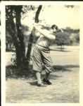 1930s circa Bobby Jones "The Sporting News Collection Archives" Original 8" x 10" Print (Sporting News Collection Hologram/MEARS Photo LOA)