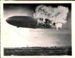 1937 Hindenberg Disaster "Chicago Sun-Times Archives" Original 7" x 9" Print (Chicago Sun-Times Archives Hologram/MEARS Photo LOA)