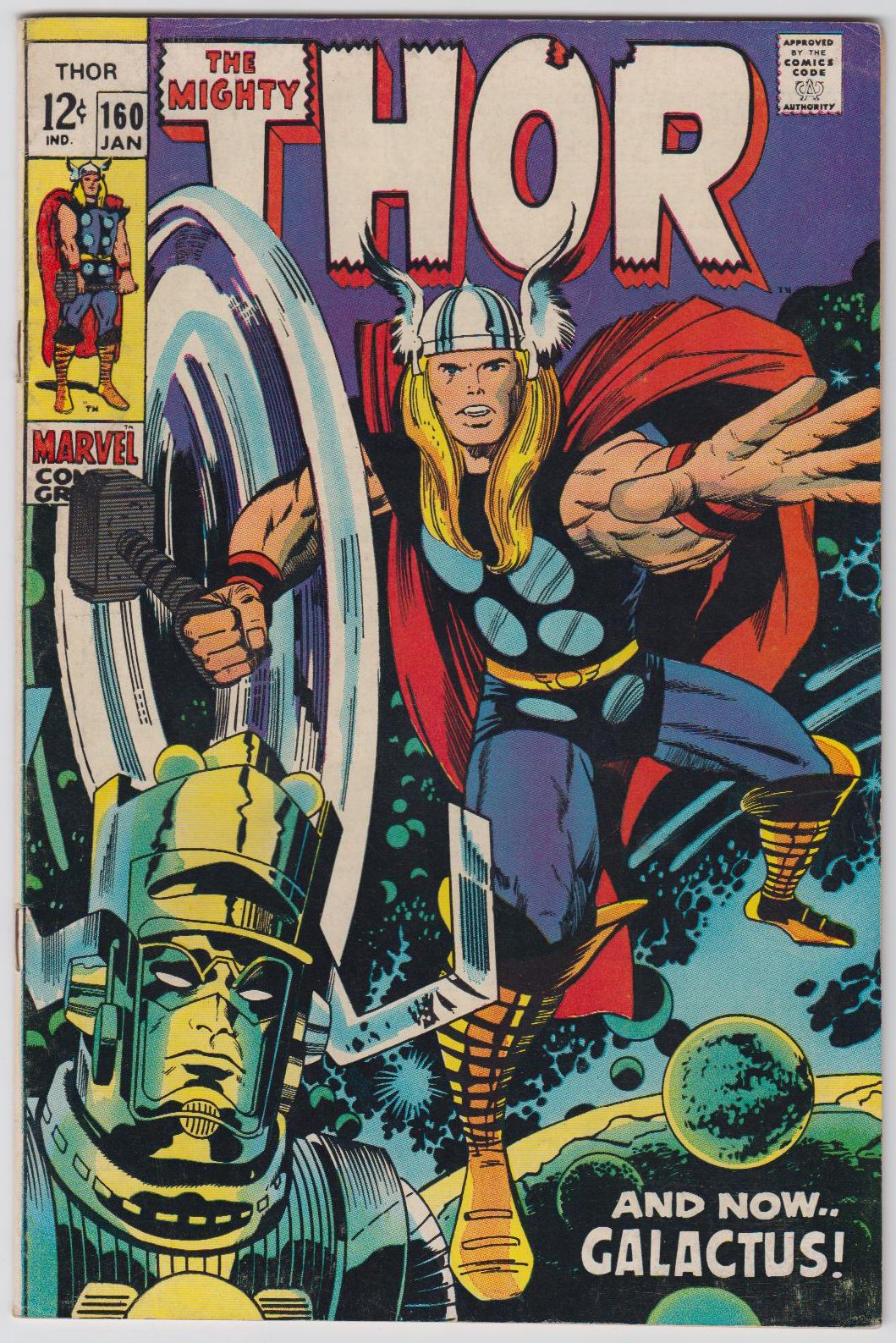 Lot Detail - 1968 Mighty Thor #156-160 Marvel Comics Silver Age