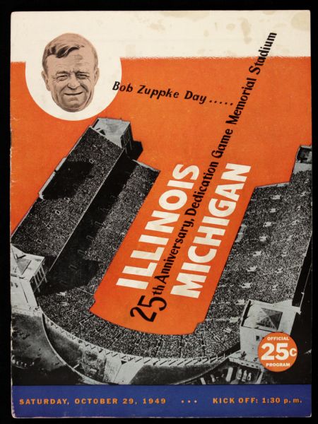 1949 Illinois vs. Michigan College Football Program