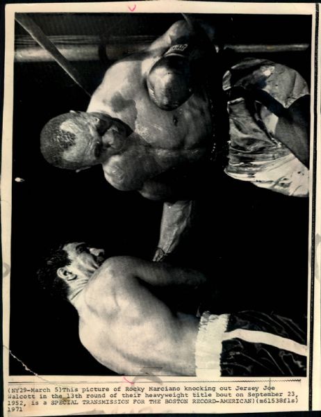 1923-71 Miscellaneous Boxing “Seattle Times” OriginalNews Photo (“Seattle Times” Hologram/MEARS LOA) - Lot of 6