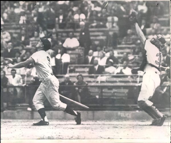 1961-62 Roger Maris New York Yankees Boston Herald Original Photo - Lot of 3