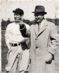 1935 Clarke Griffith & Bucky Harris Washington Senators "The Sporting News Collection Archives" Original Photo (Sporting News Collection Hologram/MEARS Photo LOA)