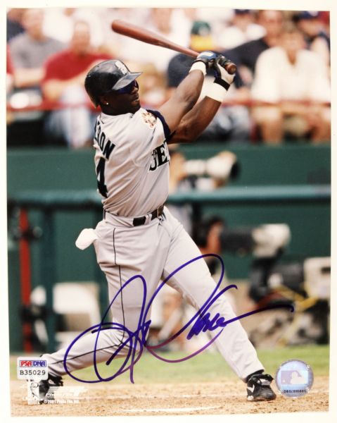 2001 Mike Cameron Seattle Mariners Signed 8" x 10" Photo