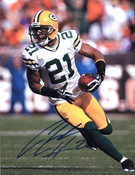 2010 Charles Woodson Green Bay Packers Signed 8" x 10" Photo - JSA 