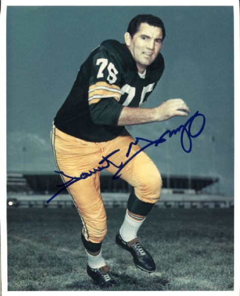 1960s Forrest Gregg Green Bay Packers Signed 8" x 10" Photo - JSA 