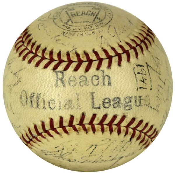 1941-2001 Autographed Baseballs - Lot of 8