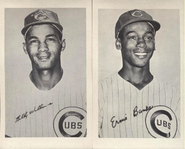 1972 Chicago Cubs Postcard Set of 12 w/ Billy Williams Fergie Jenkins Ernie Banks