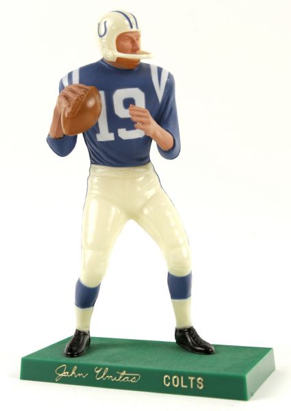 1960s Johnny Unitas Baltimore Colts Hartland Figure - Blazer 