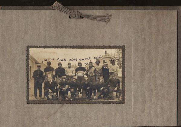 1920s-30s Vintage Football Photo - 4" x 2 1/2" 