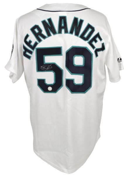 2000s Felix Hernandez Seattle Mariners Signed Authentic Jersey 