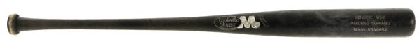 2005 Alfonso Soriano Texas Rangers Louisville Slugger Professional Model Game Bat (MEARS A10)