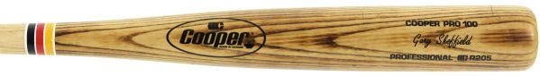 1989-91 Gary Sheffield Milwaukee Brewers Cooper Professional Model Game Bat (MEARS A5)