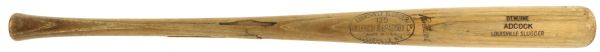 1957-60 Joe Adcock Louisville Slugger Professional Model Bat (MEARS A6)
