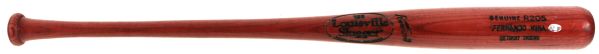 2004 Fernando Vina Detroit Tigers Louisville Slugger Professional Model Game Bat (MEARS A8)