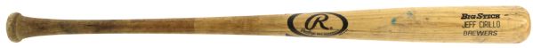 1996 Jeff Cirillo Milwaukee Brewers Rawlings Professional Model Game Bat (MEARS A8)