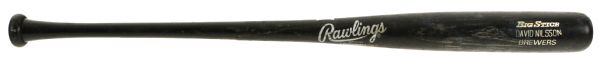 1996 Dave Nilsson Milwaukee Brewers Rawlings Professional Model Game Bat (MEARS A9)