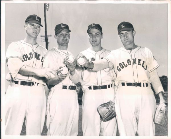 1944-53 Louisville Colonels Minor League Baseball Original Photo - Most 8" x 10" - Lot of 33