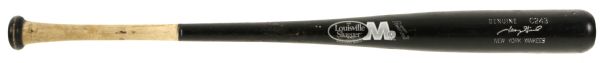 2005-08 Jason Giambi New York Yankees Louisville Slugger M9 Professional Model Game Bat (MEARS A9)