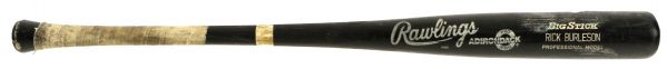 1987 Rick Burleson Baltimore Orioles Rawlings Professional Model Game Bat (MEARS A8)