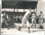 1941 Hank Greenberg Detroit Tigers "Boston Herald Archives" Original 6.5" x 8" Photo (Boston Herald Hologram/MEARS LOA)