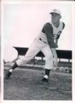 1934-63 Cincinnati Reds "The Sporting News Collection Archives" Original Photo - Lot of 9 w/ (4) Jim Maloney & Rollie Hemsley (Sporting News Collection Hologram/MEARS Photo LOA)