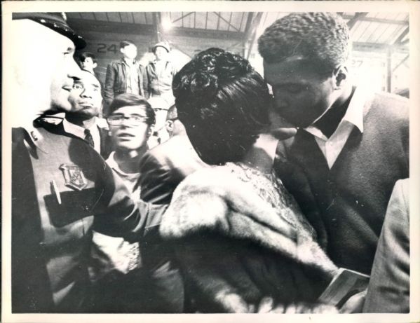1963-74 Muhammad Ali & Family "Boston Herald Archives" Original Photos (BH Archives Hologram/MEARS LOA) - Lot of 8